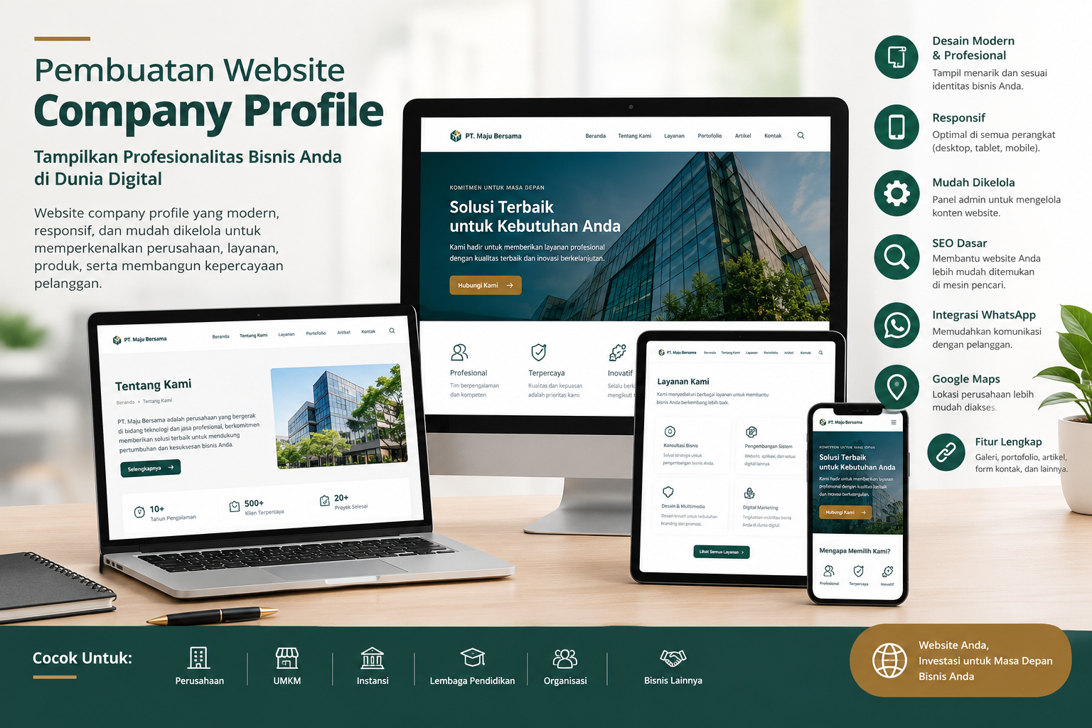 Pembuatan Website Company Profile